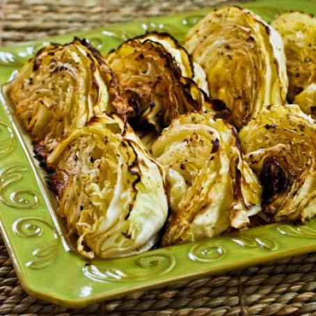 Roasted Cabbage Wedges