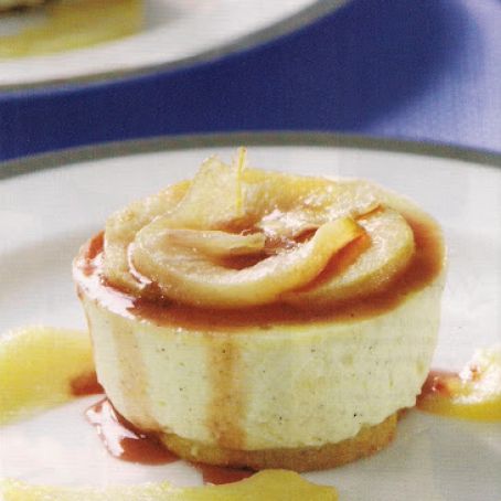 Pear Cheese cake on Lemon cookie - Lucy Waverman