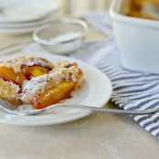 Brown Butter Peach Cobbler