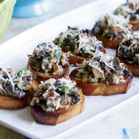 Wild Mushroom Toasts