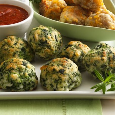 Spinach-Cheese Balls