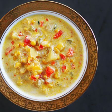 SAUSAGE CORN CHOWDER
