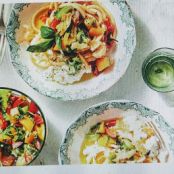 Bucatini with Roasted and Fresh Tomatoes