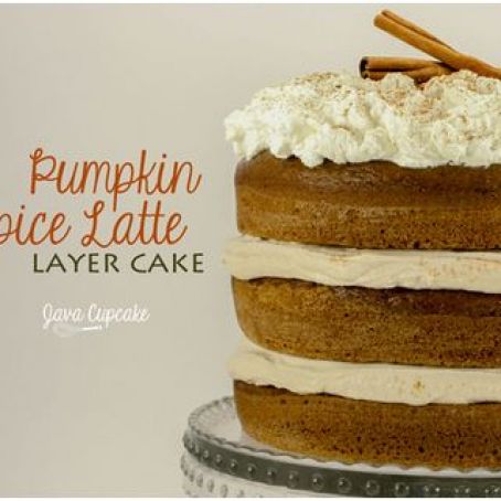 Pumpkin Spice Latte Layer Cake