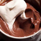 Dark Chocolate Pudding