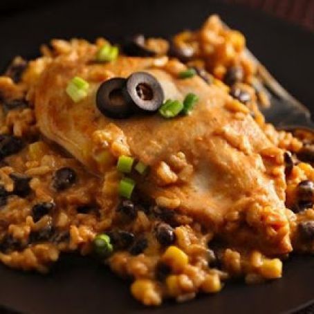 Creamy Arroz con Pollo