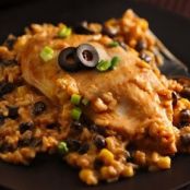 Creamy Arroz con Pollo