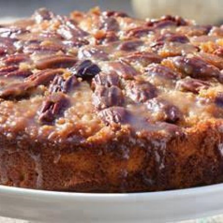 Pecan Upside-Down Cake