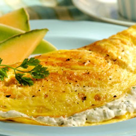 Creamy Boursin Omelette