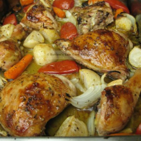 Lebanese Baked Chicken