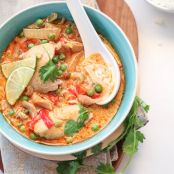 Slow Cooker Thai Chicken Soup