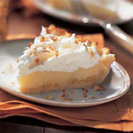 Coconut Cream Pie With Pineapple