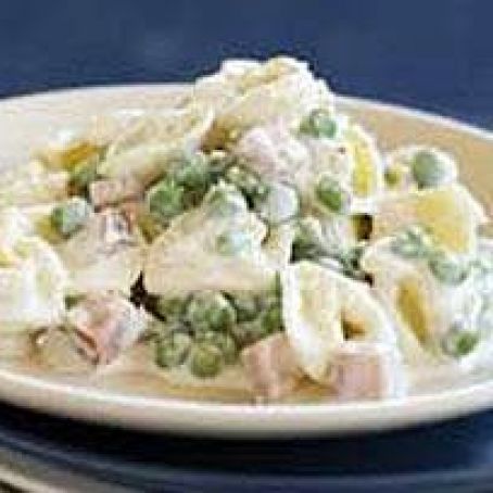 Fast Tortellini Alfredo