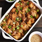 Baked Honey Sesame Chinese Chicken