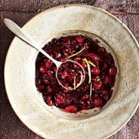 Cranberry Sauce with Dried Cherries