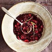 Cranberry Sauce with Dried Cherries