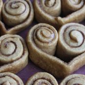 Cinnamon Roll Hearts