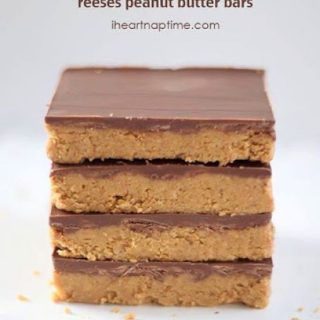 Reeses peanut butter no-bake bars