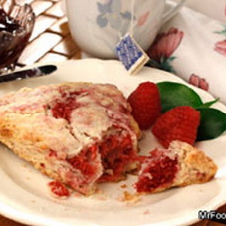 Raspberry Scones II