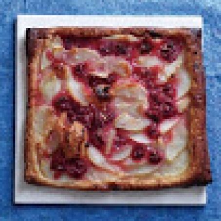 Pear-Raspberry Tart