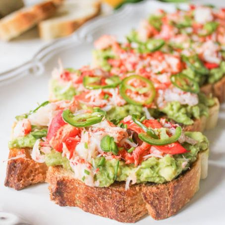 Lobster Avocado Toast