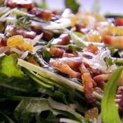 Dandelion with Pancetta and Cider