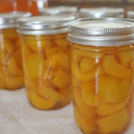 Canned Peaches