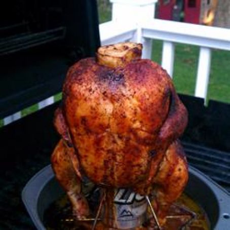 Beer Can Chicken**