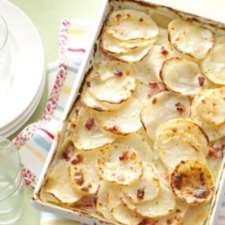 Scalloped Potatoes with Ham Recipe !!!