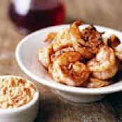 Spicy Shrimp with Garlic Almond Sauce