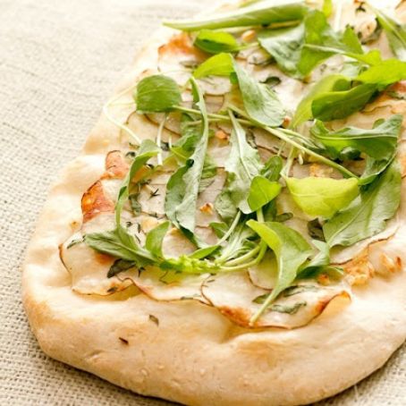 Potato and Arugula Flatbread