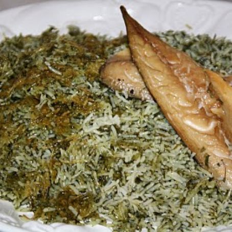 Persian Herb Rice (Sabzi Polow)