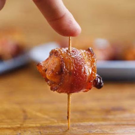 Sweet and Spicy Bacon Chicken Bites Recipe