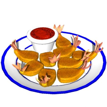 Crunchy Fried Shrimp With Cayenne Aïoli