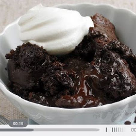 Warm Chocolate Pudding Cake