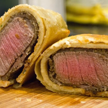 Beef Wellington for two