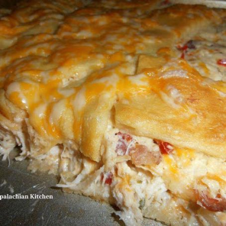 Chicken Ranch Crescent Bake