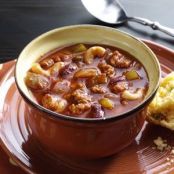 Turkey Chili with Pasta