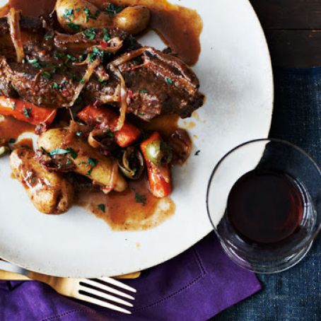 Chile-Braised Short Ribs (0vernight)