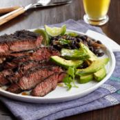Carne Asada with Black Beans