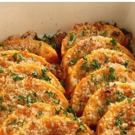 Parmesan-Butternut Squash Gratin