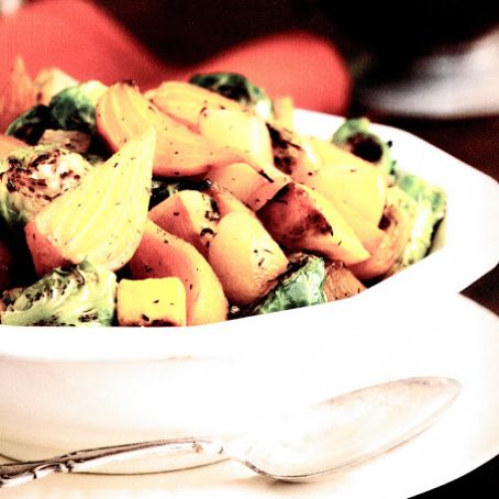 White Balsamic Roasted Vegetables