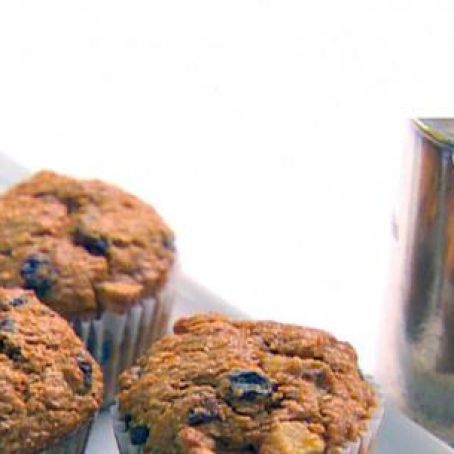 Muffins - Chunky Banana Bran Muffins