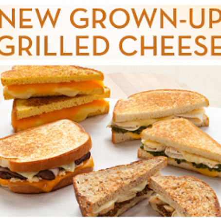 Grown up Grilled Cheese Sandwiches