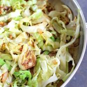 Sautéed Cabbage with Fennel and Garlic