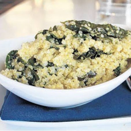 Lobster Bar Sea Grille’s quinoa and kale