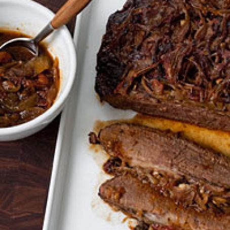 Holiday Beef Brisket with Onions