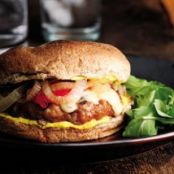Spanish Pork Burgers