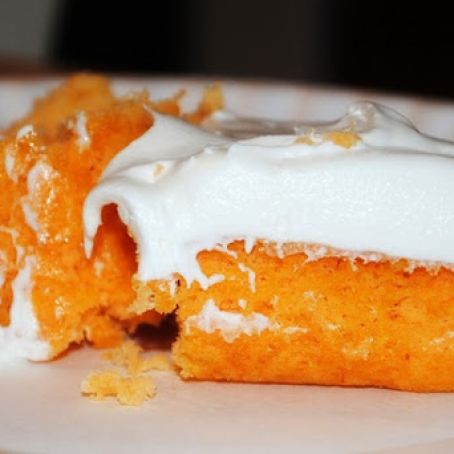 Orange Sherbert Cake