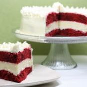 Red Velvet White Chocolate Cheesecake (cake) CF Knockoff